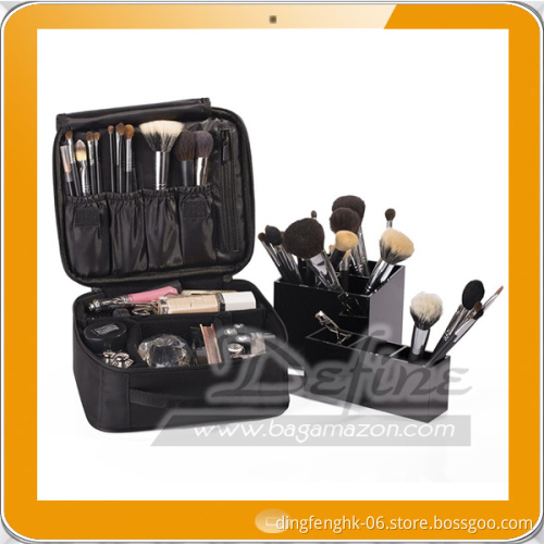 Portable Makeup Case Travel Makeup Bag With Dividers